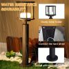 Outdoor Pathway LED Lights Lantern 23.6 IN IP44 Waterproof Garden Modern Landscape Lighting