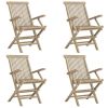 5 Piece Patio Dining Set Gray Solid Wood Teak